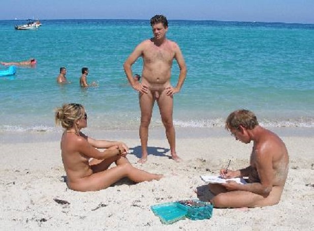 Nackt am strand männer.